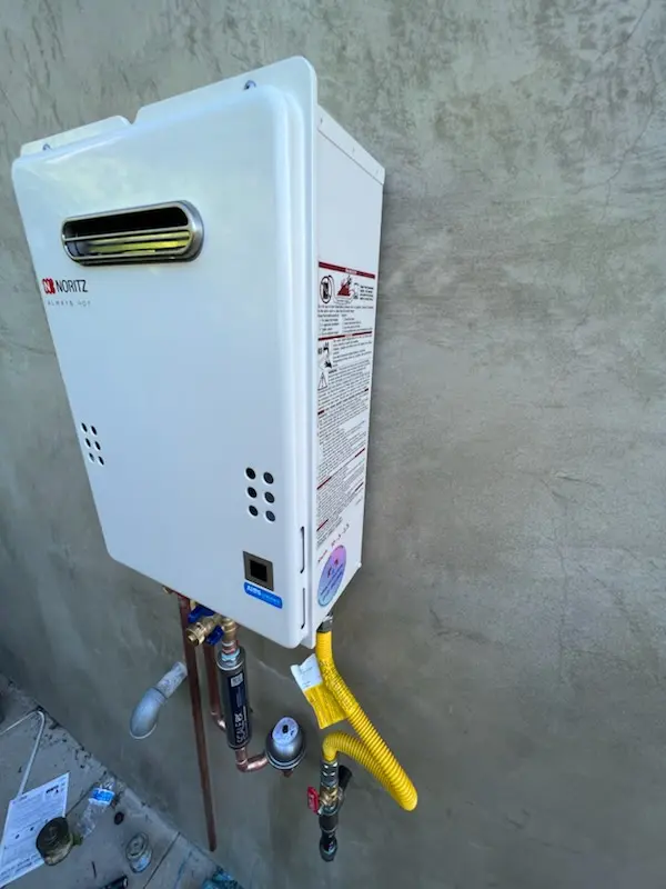 Tankless water heater installation for West Allis homes